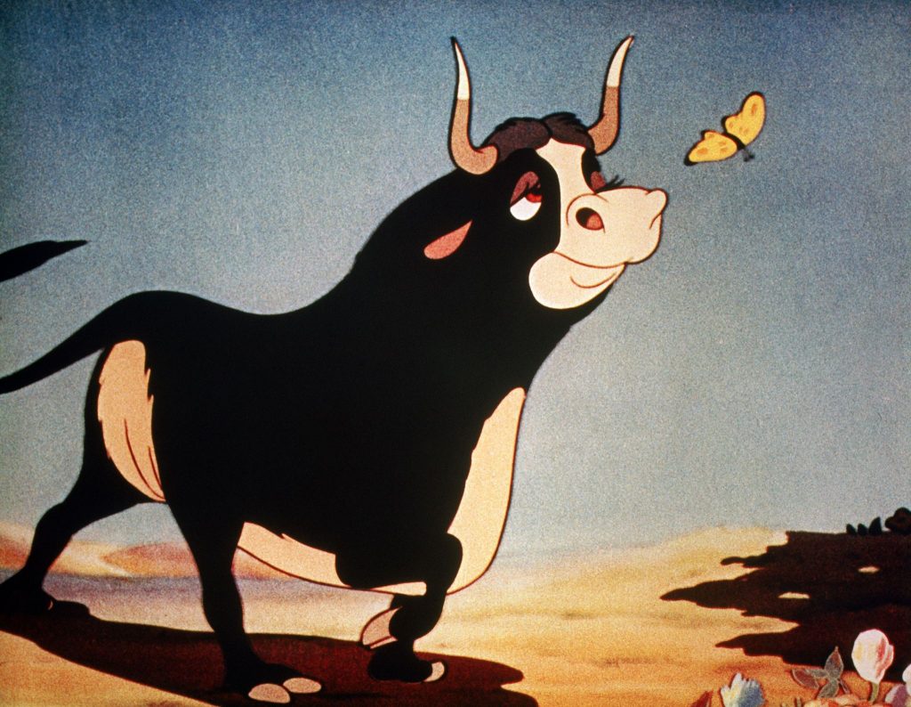 《Ferdinand the Bull》改編自《The Story of Ferdinand》，短片於1938年獲得奧斯卡Best Short Subject (Cartoons) 獎項。按此觀看動畫短片。（8分鐘）