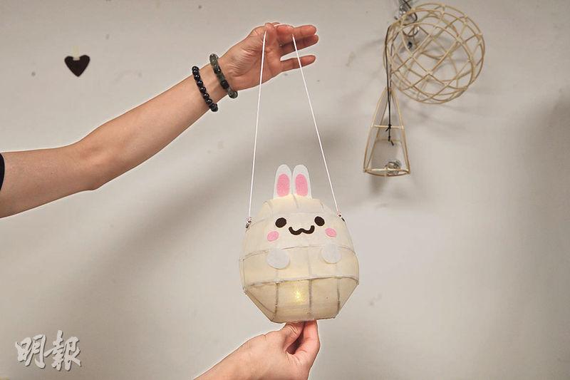 親子齊動手 變出可愛「兔子」 紮作燈籠 剪剪貼貼考耐性